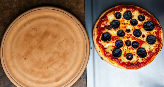 heat retention and crispiness