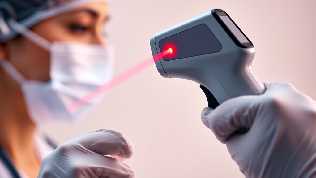 infrared thermometer laser safety