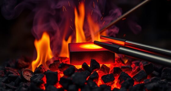 maintain 450 c fire temperature