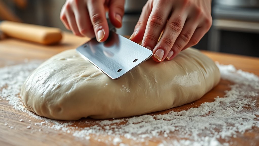 manage sticky dough effectively