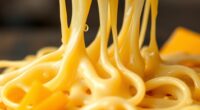 melted cheese blend