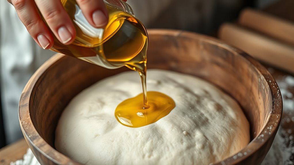 optimal oil for perfect dough
