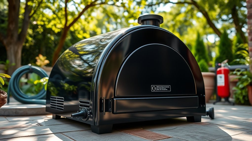 outdoor oven safety certification