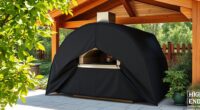 outdoor oven weather protection