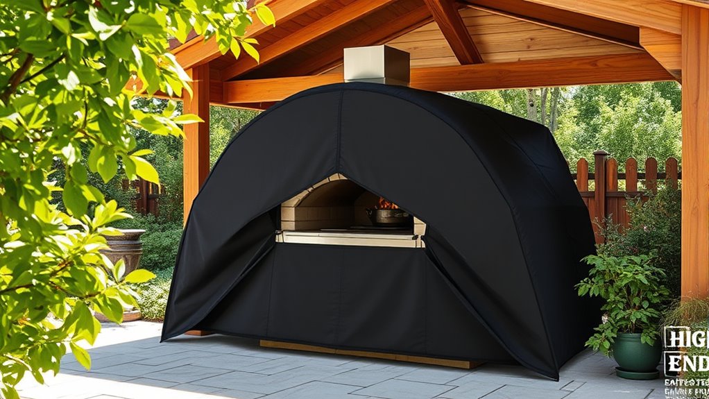 outdoor oven weather protection