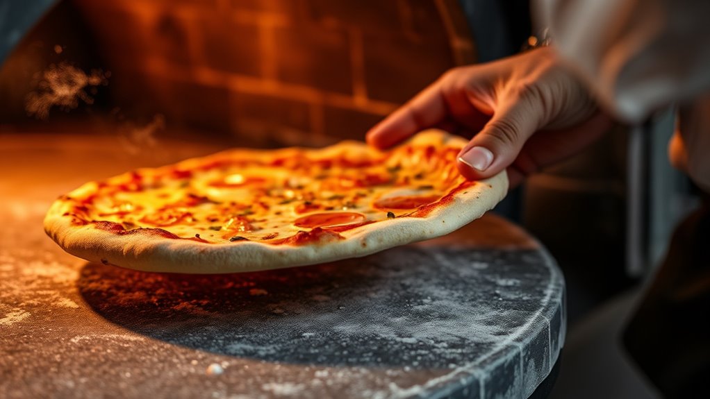 perfect pizza launching technique