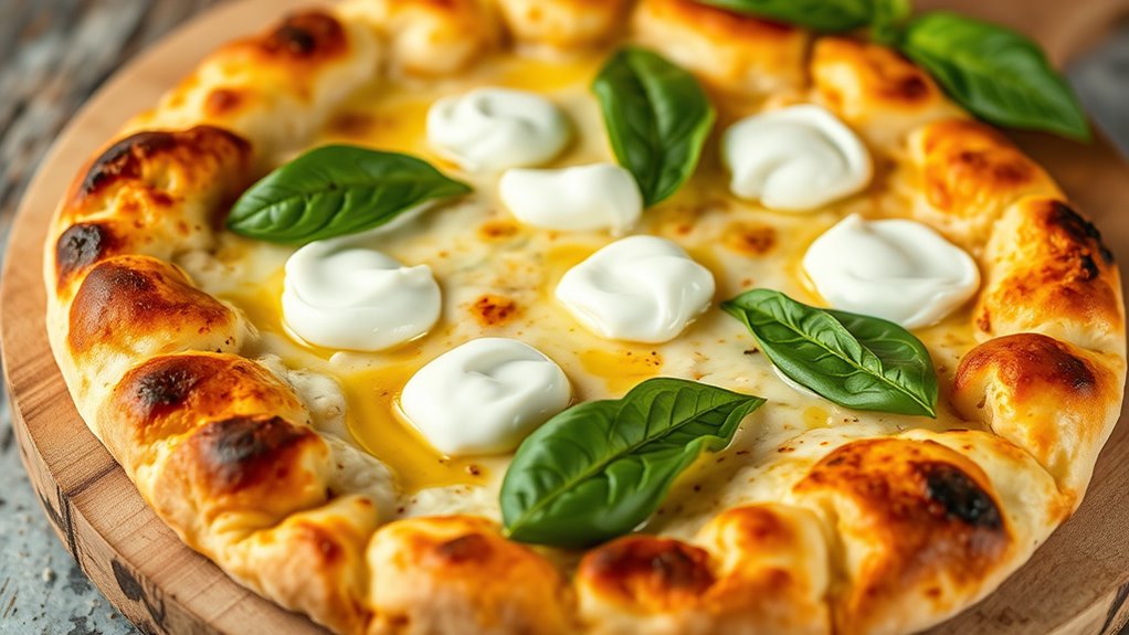 perfect white pizza crust