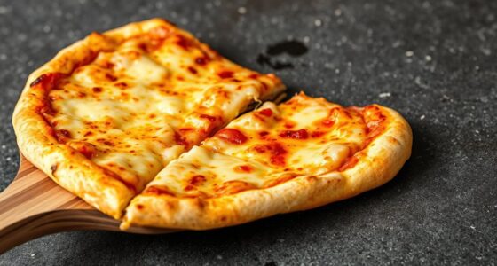 pizza sticking to stone