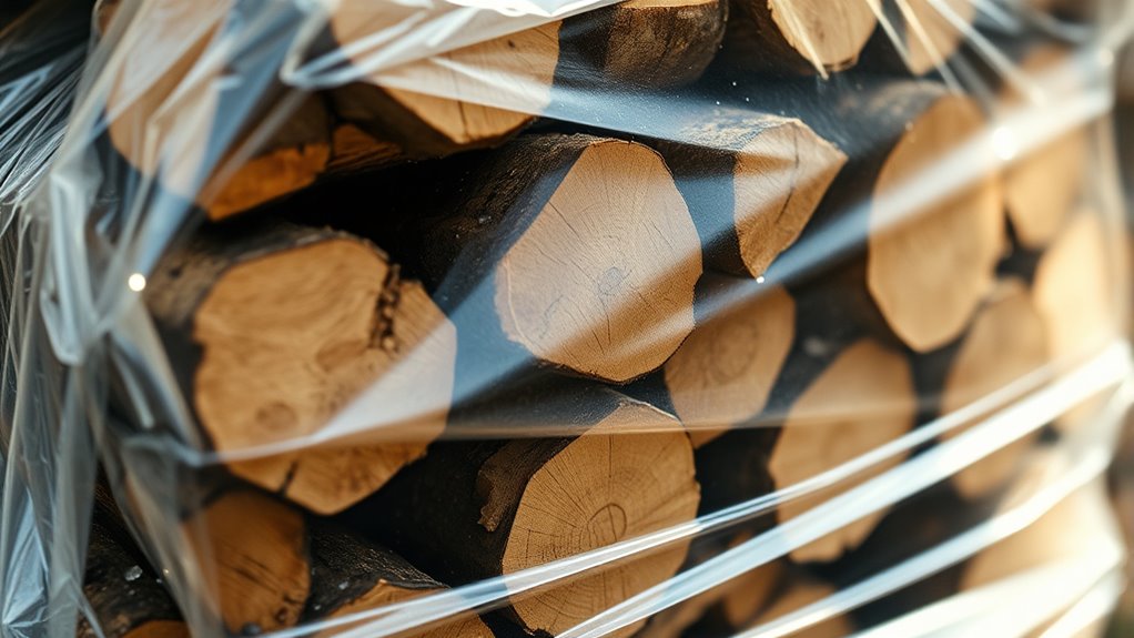 protective moisture resistant wood storage