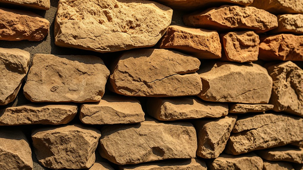 stones and bricks heat retention