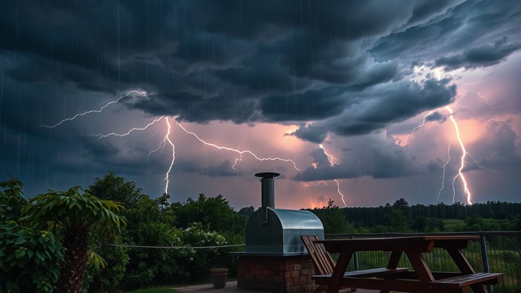 storm safety and grounding