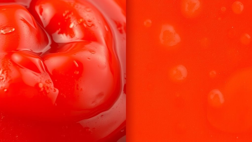 tomato concentration affects sauce
