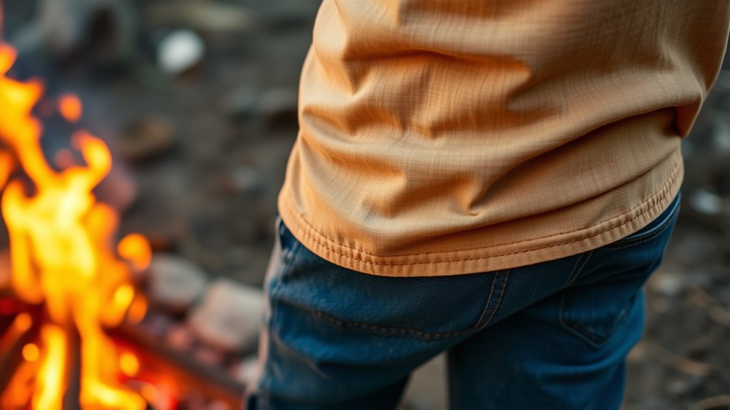 wear natural fiber clothing