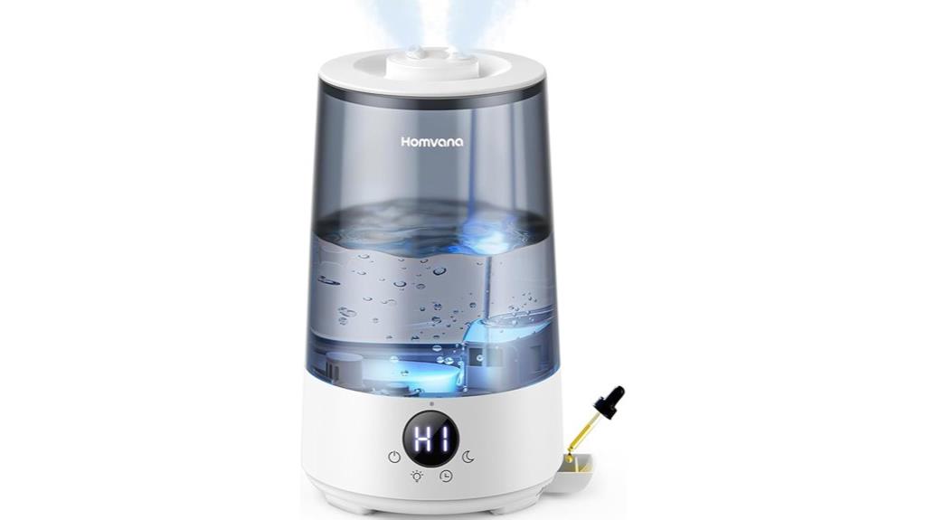 cool mist humidifier with lights