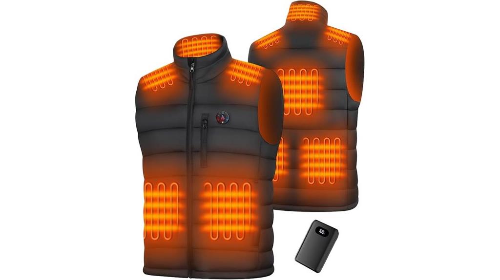 heated men s vest