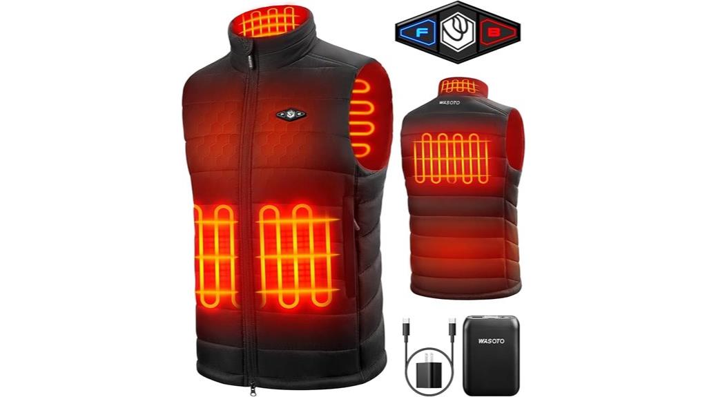 heated men s vest with battery