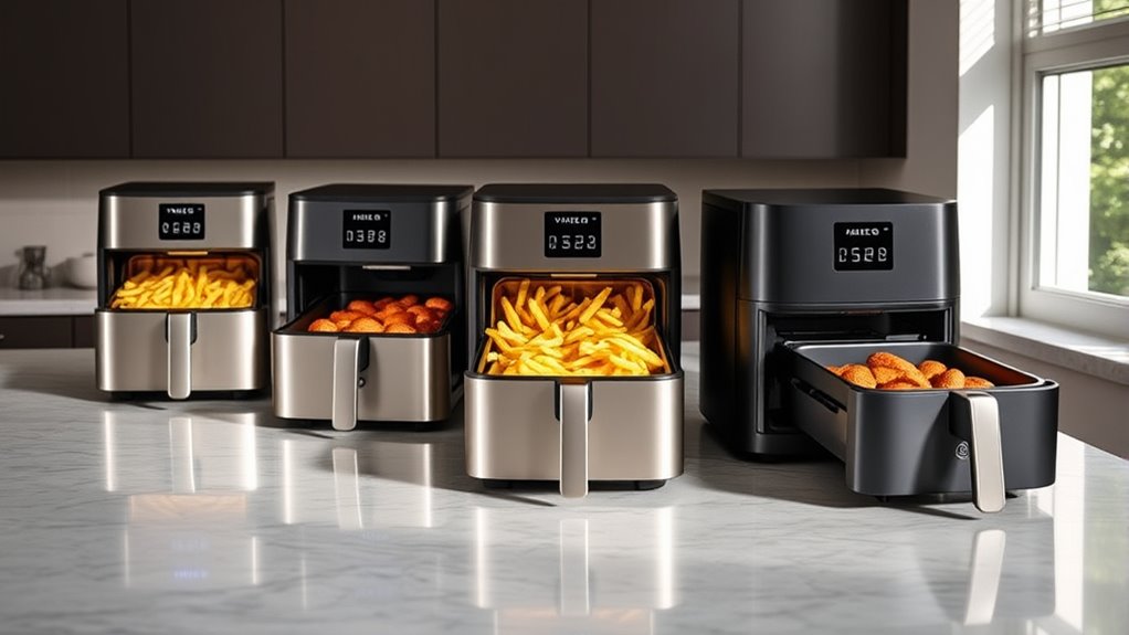 large family air fryer options