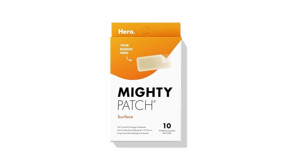 large pimple patches for face