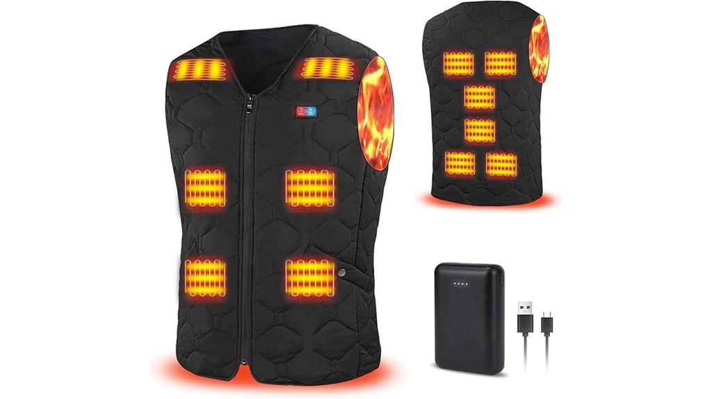 men s heated vest rrtizan