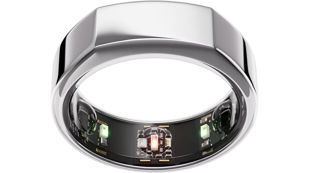 oura ring silver size
