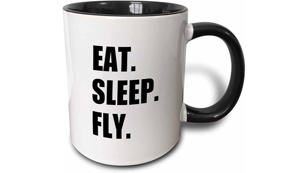 pilot mug for flight crew