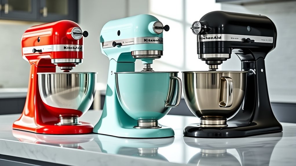 top 2025 mixer color trends