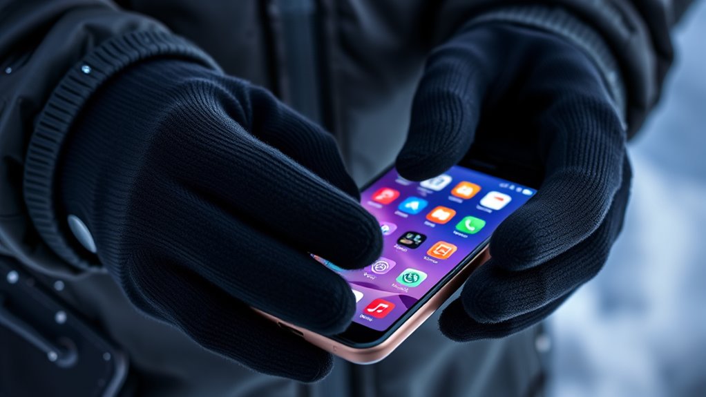 warm touchscreen glove options