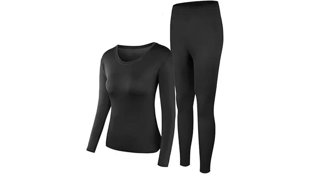 women s thermal ski set