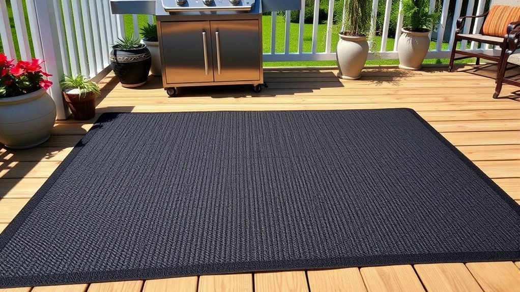 choosing durable outdoor grill mats