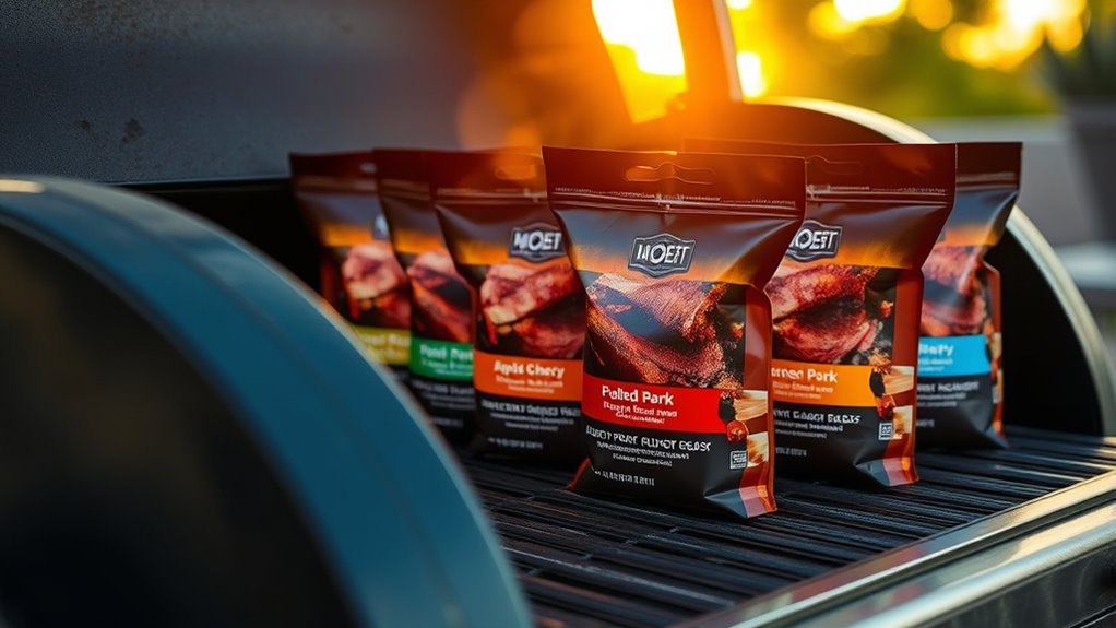 choosing pork pellet flavors