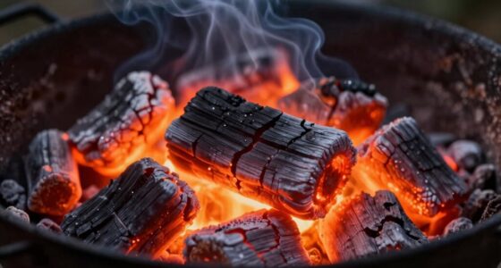 fast burning high heat charcoal