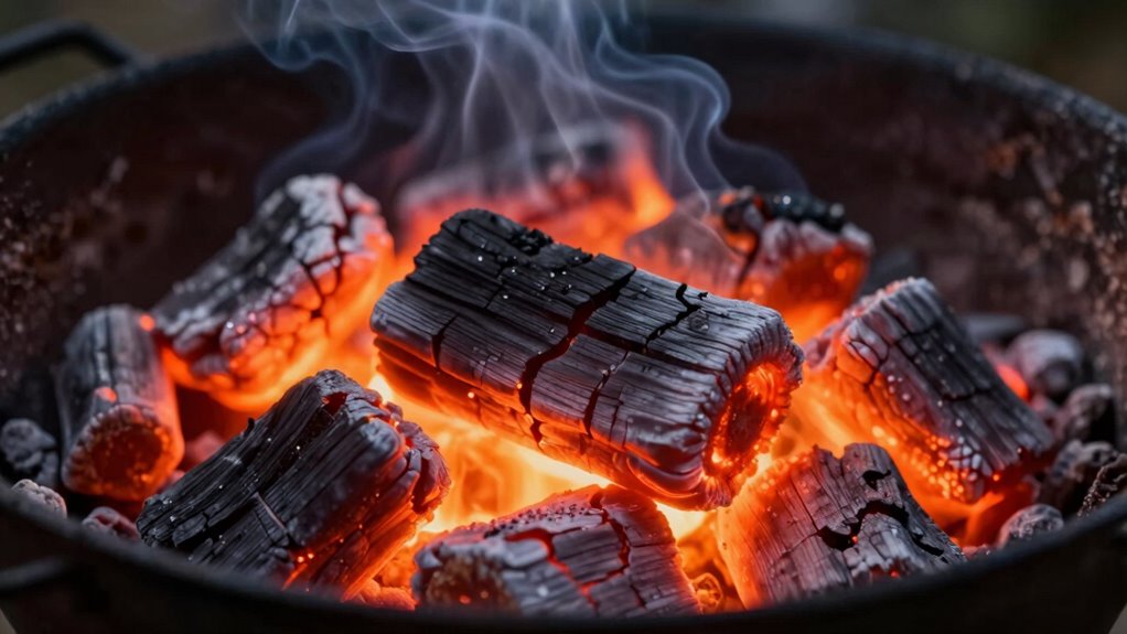 fast burning high heat charcoal