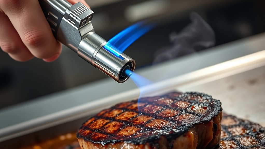 high heat safe portable torch