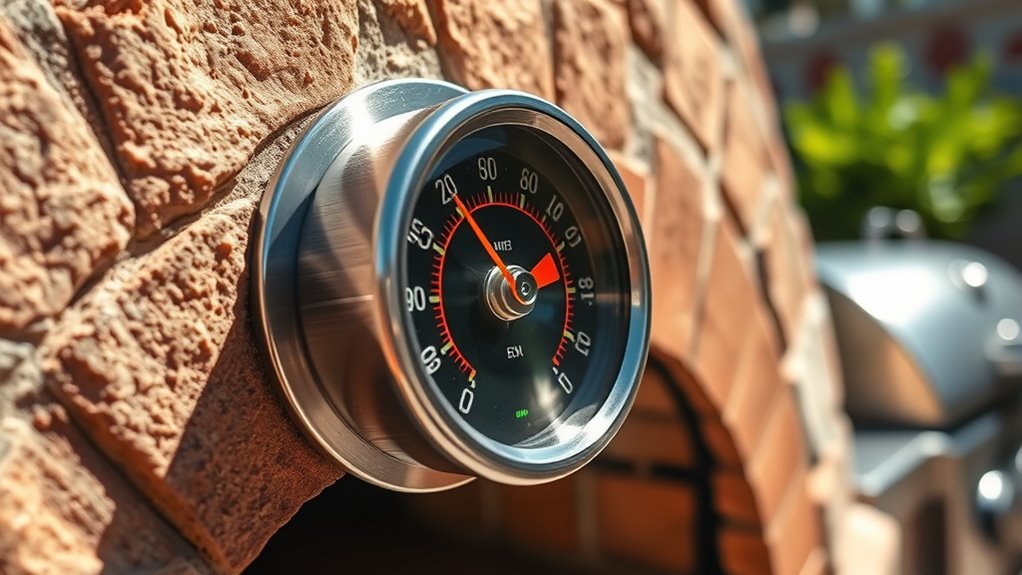 outdoor oven thermometer considerations