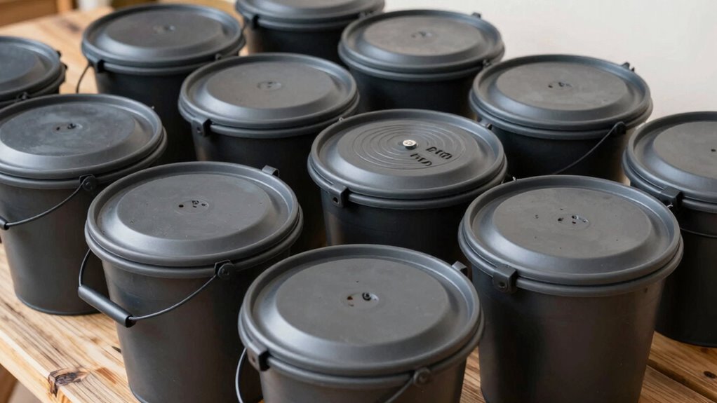 top ash bucket lid options