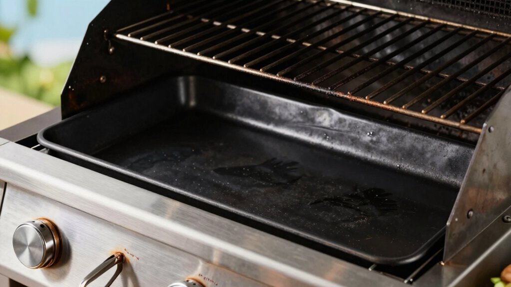 top grill drip liners