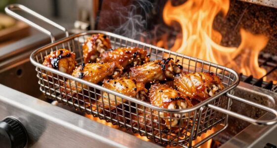 top rotisserie wing baskets