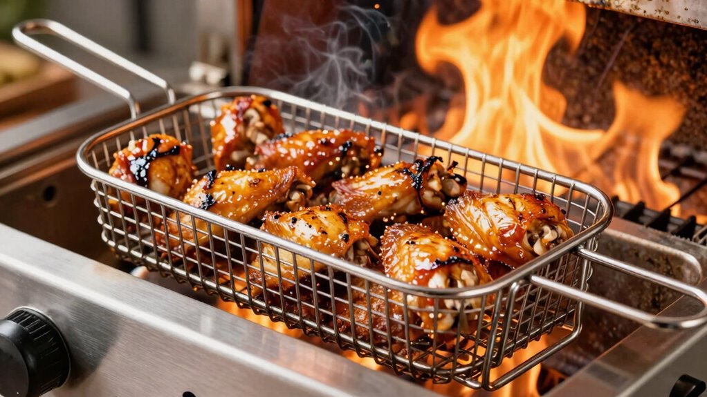 top rotisserie wing baskets