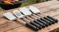 top wide bbq spatulas