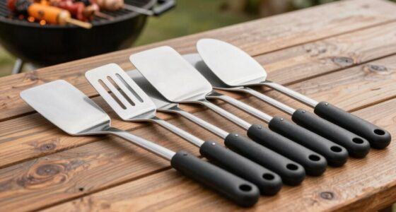 top wide bbq spatulas