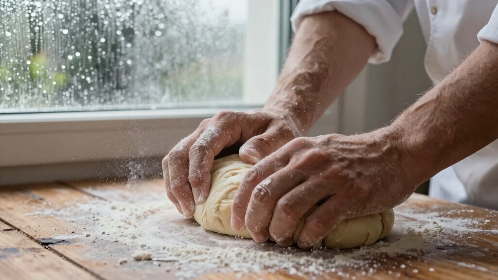 adjust flour and water ratios