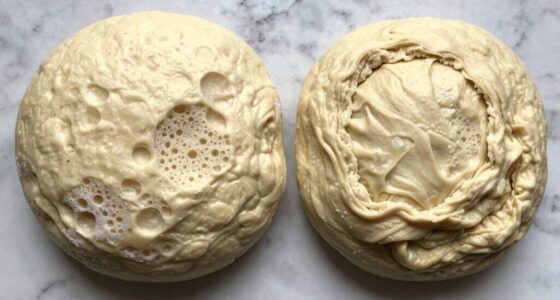 airy vs weak dough