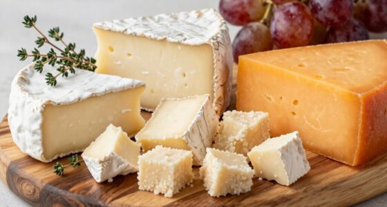 balancing mild and sharp cheeses