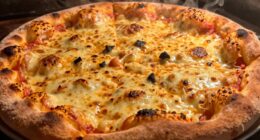 cheese burns on pizza