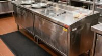 clear and organize prep areas