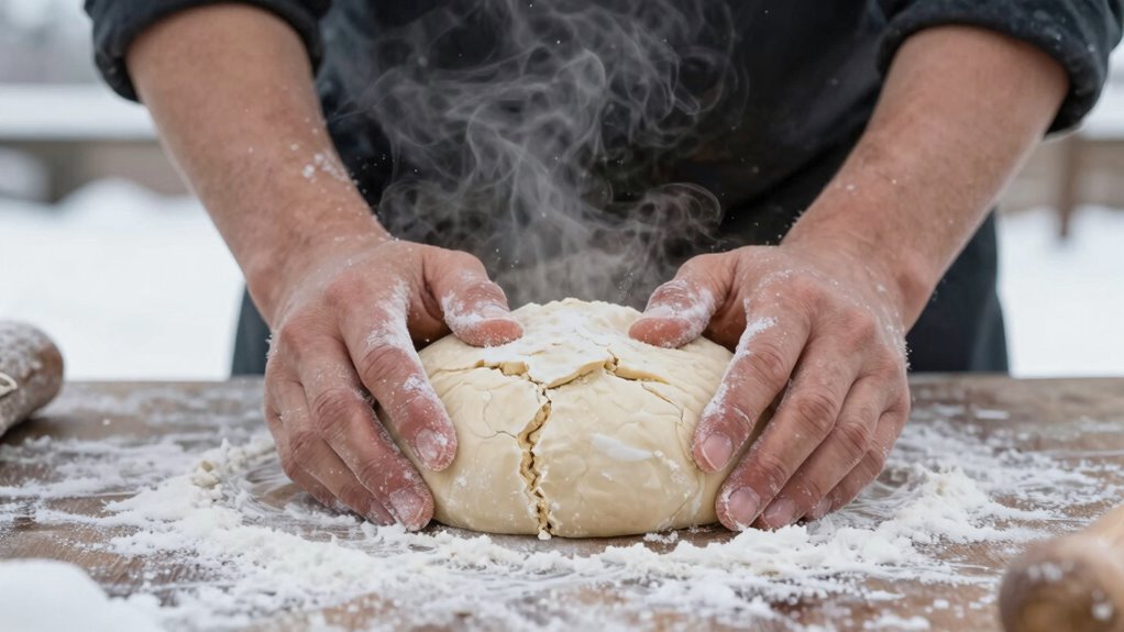 cold air affects dough