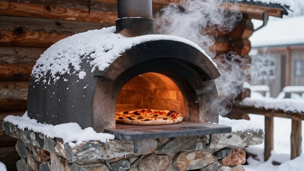 cold weather pizza oven essentials