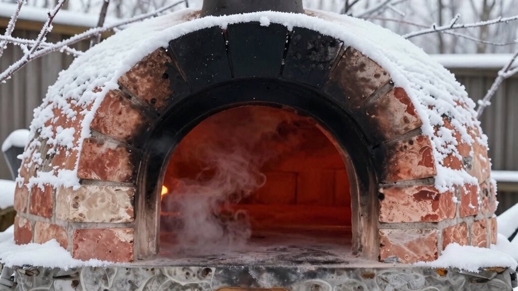 cold weather pizza ovens