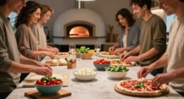 create custom pizza night