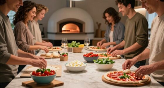 create custom pizza night